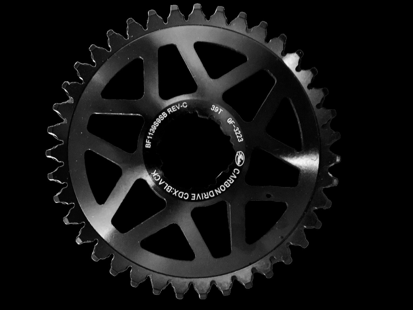 Rear sprocket Steel Gates CDX:BLACK -  39T